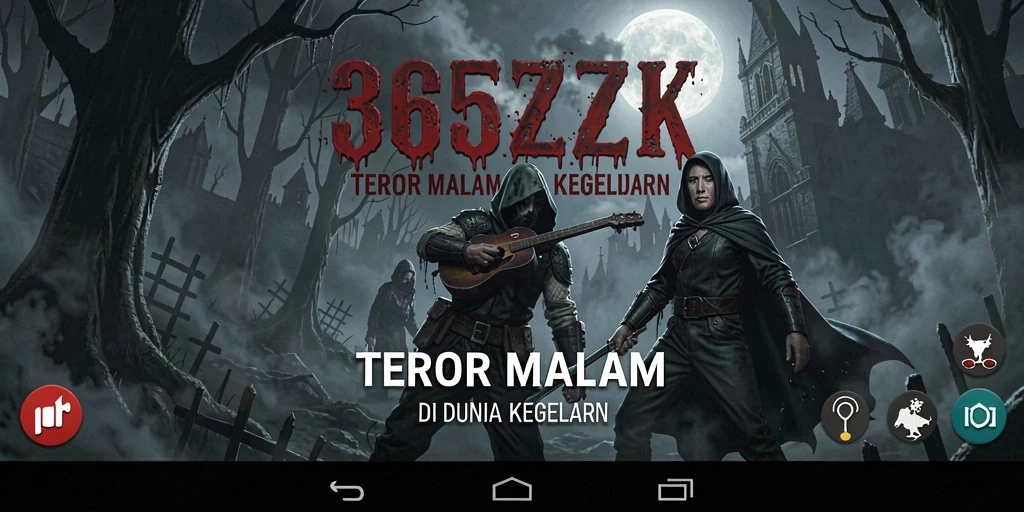 Tampilan gameplay menegangkan di 365ZK yang mengerikan.