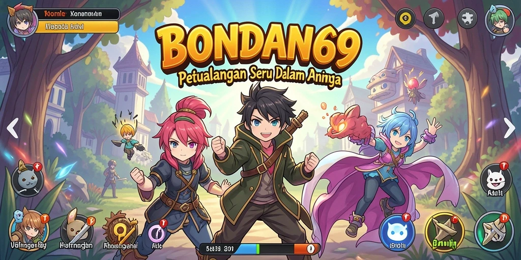 Tampilan menakjubkan dari gameplay BONDAN69 yang penuh warna