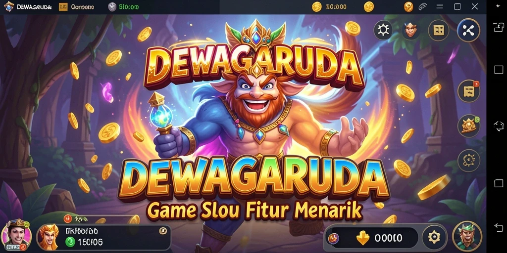 Tampilan gameplay seru dari Slot DEWAGARUDA yang memikat.