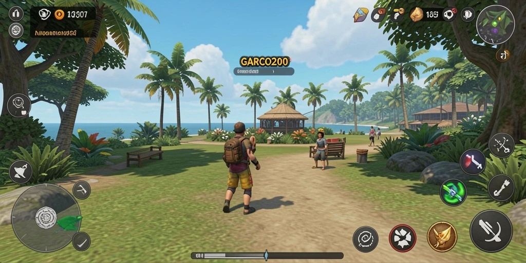 Tampilan gameplay GARCO200 yang seru dan menarik.
