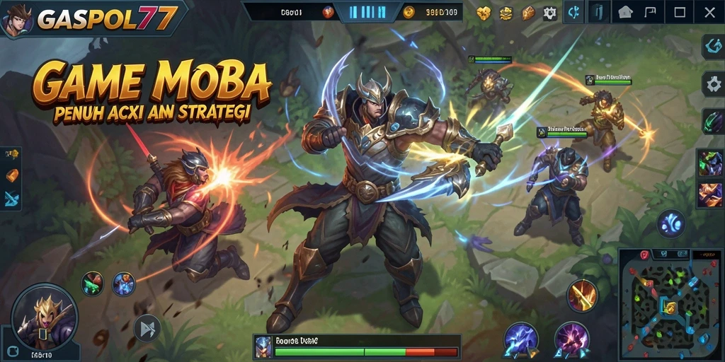 Gameplay seru dengan grafis menawan dari GASPOL77.