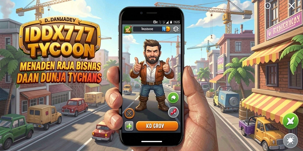 Tangkapan layar dari gameplay <strong>IDX777</strong> menampilkan dinamika manajemen bisnis yang seru.