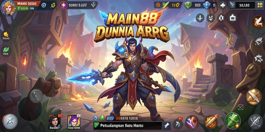 Gameplay seru dengan karakter dan monster menantang di MAIN88.