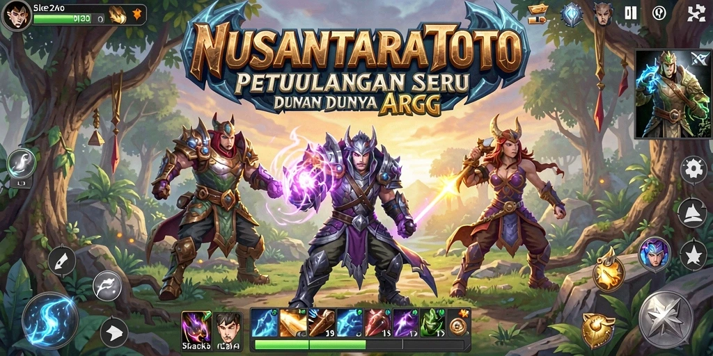 Gameplay seru NUSANTARATOTO dalam petualangan penuh aksi.