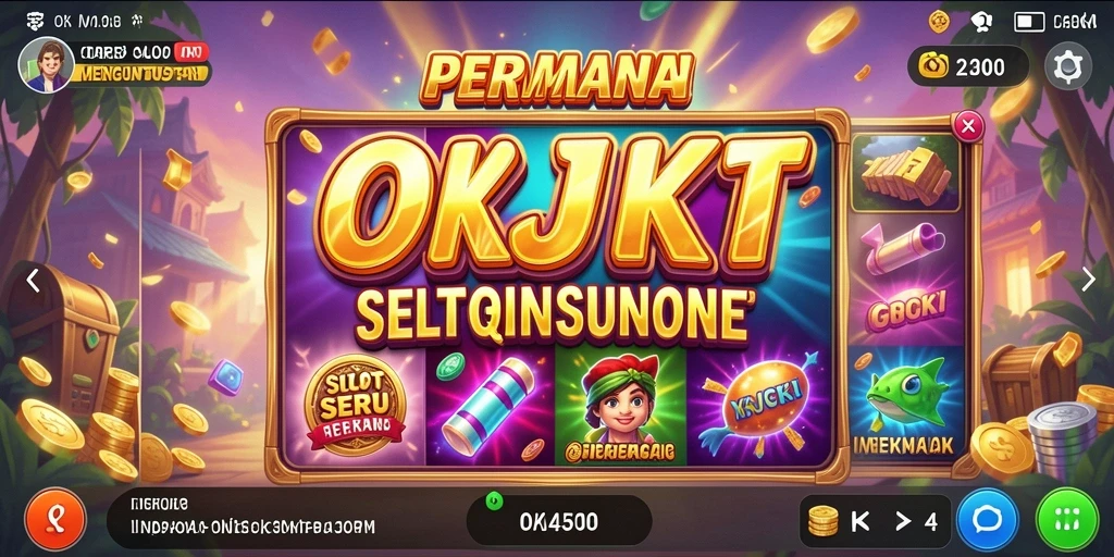 Tampilan gameplay slot yang menakjubkan di OKJKT.