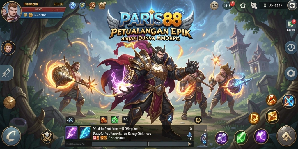 Gameplay PARIS88 yang menakjubkan dalam dunia MMORPG yang luas.
