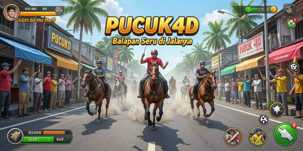 Tampilan gameplay seru dan menantang dalam PUCUK4D.