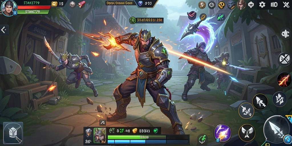 Tampilan dinamis dan menantang gameplay STAKE779.