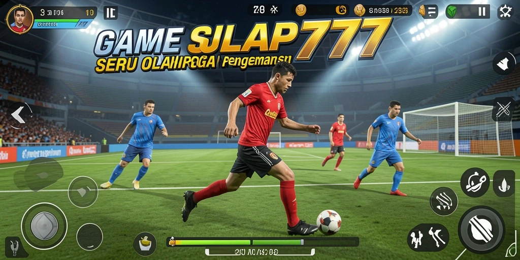 Screenshot gameplay SULAP777 menampilkan aksi olahraga yang seru.